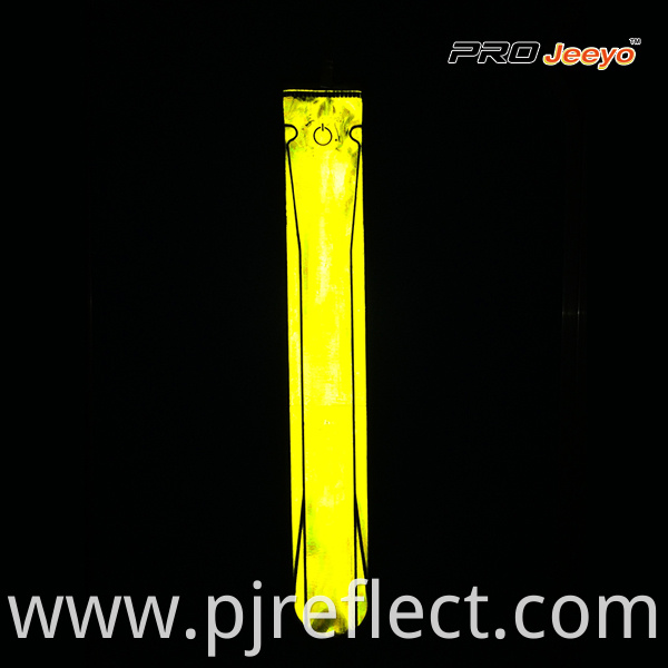 Wb Max004 Reflective Pvc Fluo Safety Led Light Slap Band